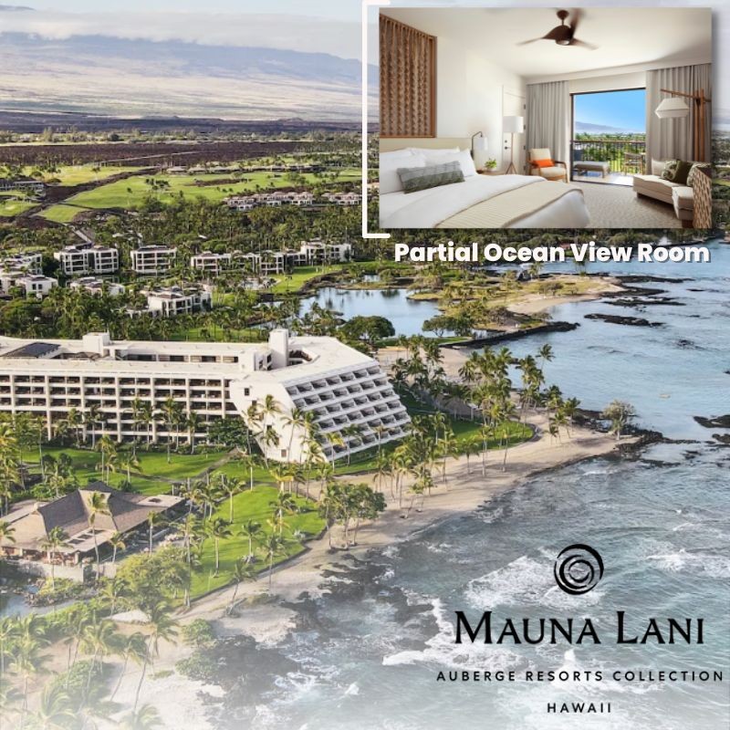 Kohala Coast, Hawaii 4 Night Stay - Partial Oceanview Room