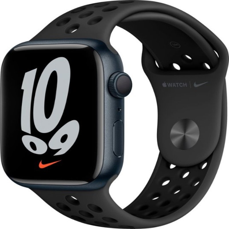 45mm - Nike S7 (GPS) Watch Midnight Aluminum Case with Black Nike Sport Band - (Midnight)