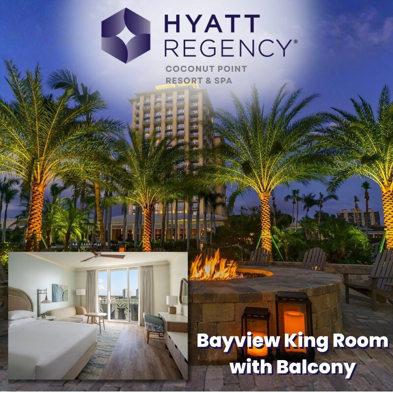 Bonita Springs Florida 4 Night Stay -Bay View Room Plus 1000 Dollar Resort Credit