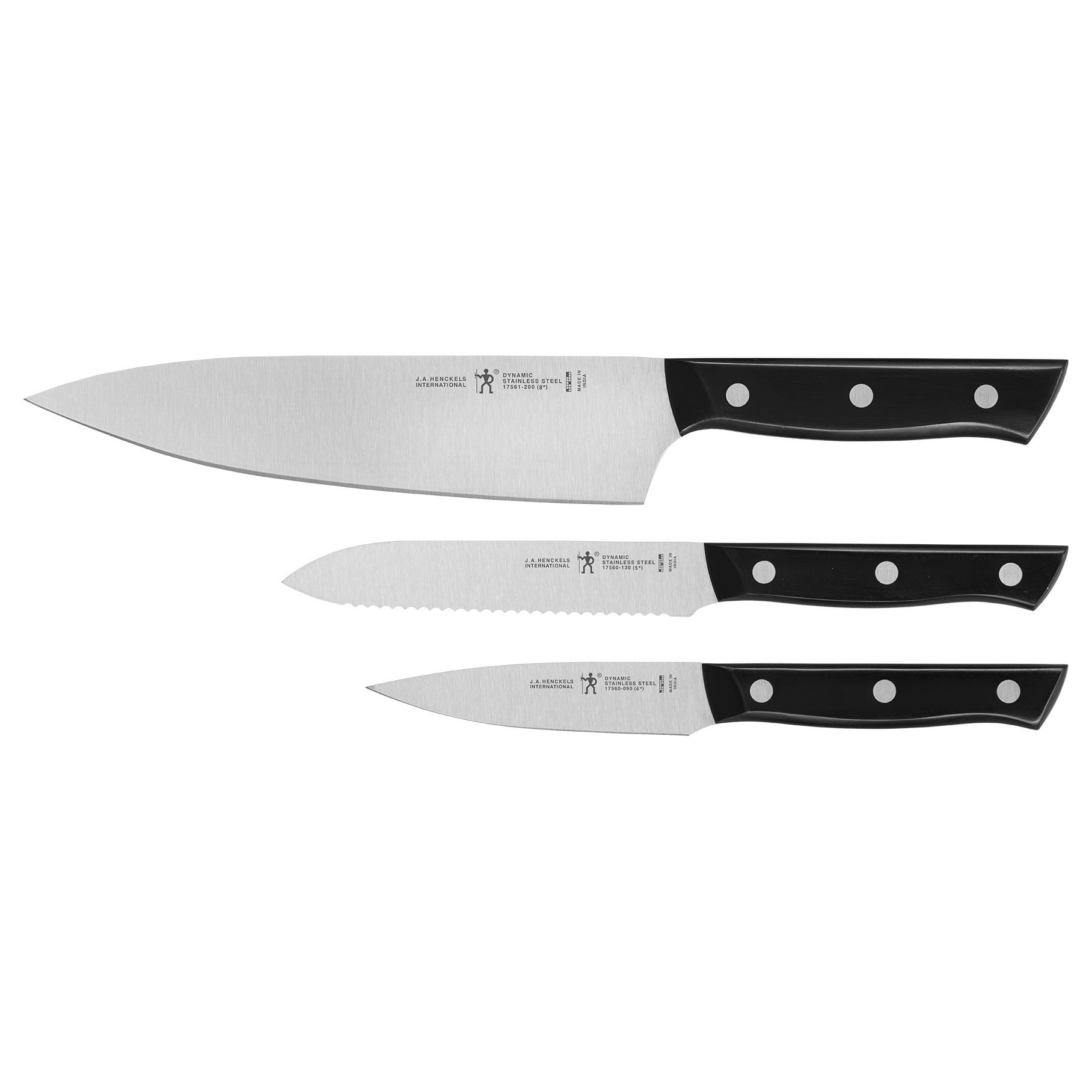Dynamic 3pc Starter Knife Set