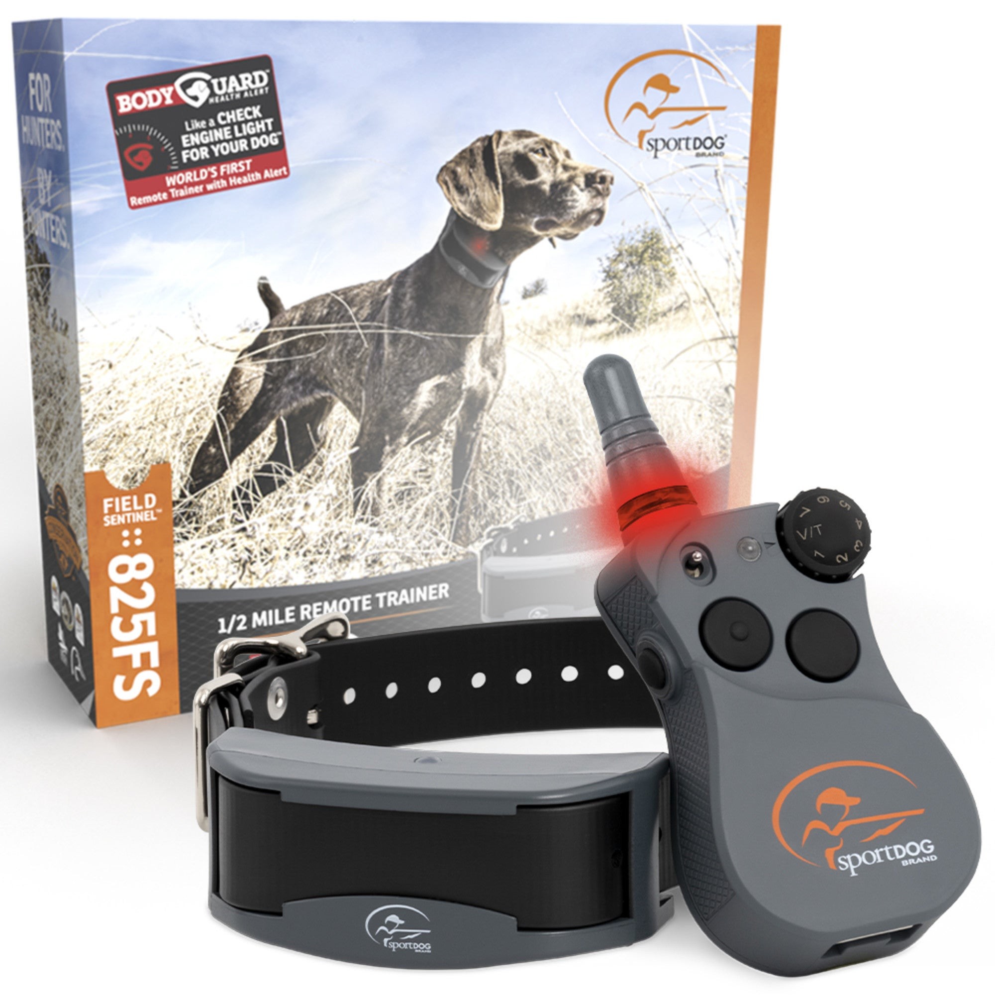 FieldSentinel 825 1/2 Mile Electronic Dog Trainer w/ BodyGuard Health Alerts