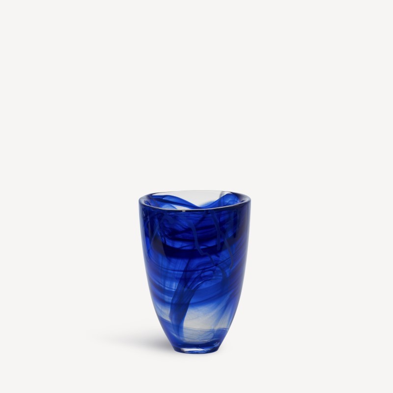 Contrast Vase - (Blue/Blue)