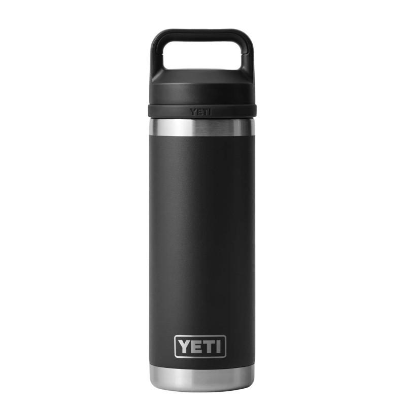 YETI Rambler 18 oz. Bottle with Chug Cap - Black