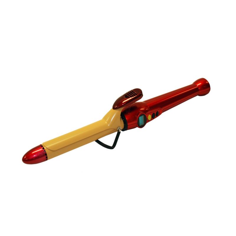 1 - Inch Air Ceramic Curling Iron - (Red)