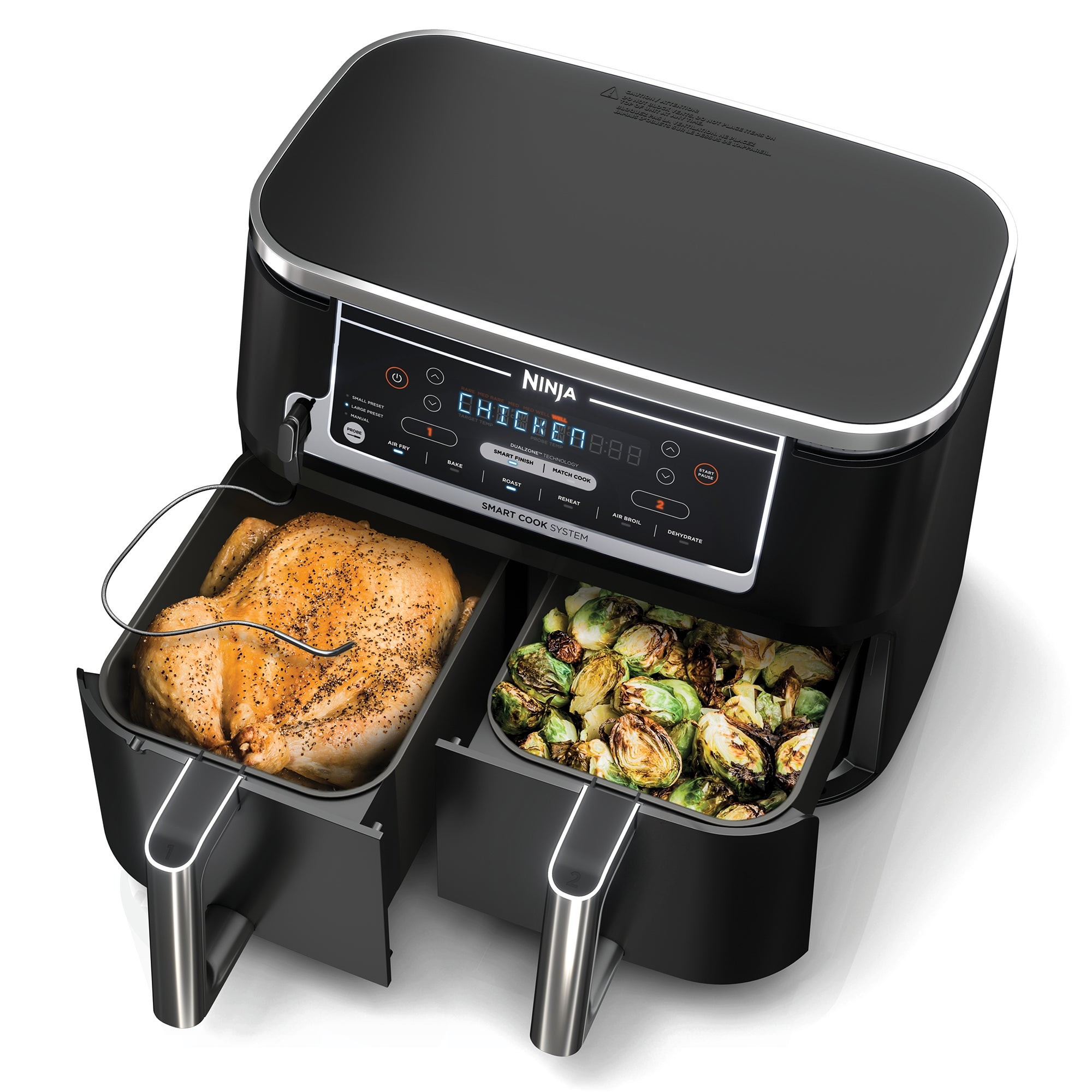 Foodi 6-in-1 Smart 10qt DualZone Air Fryer