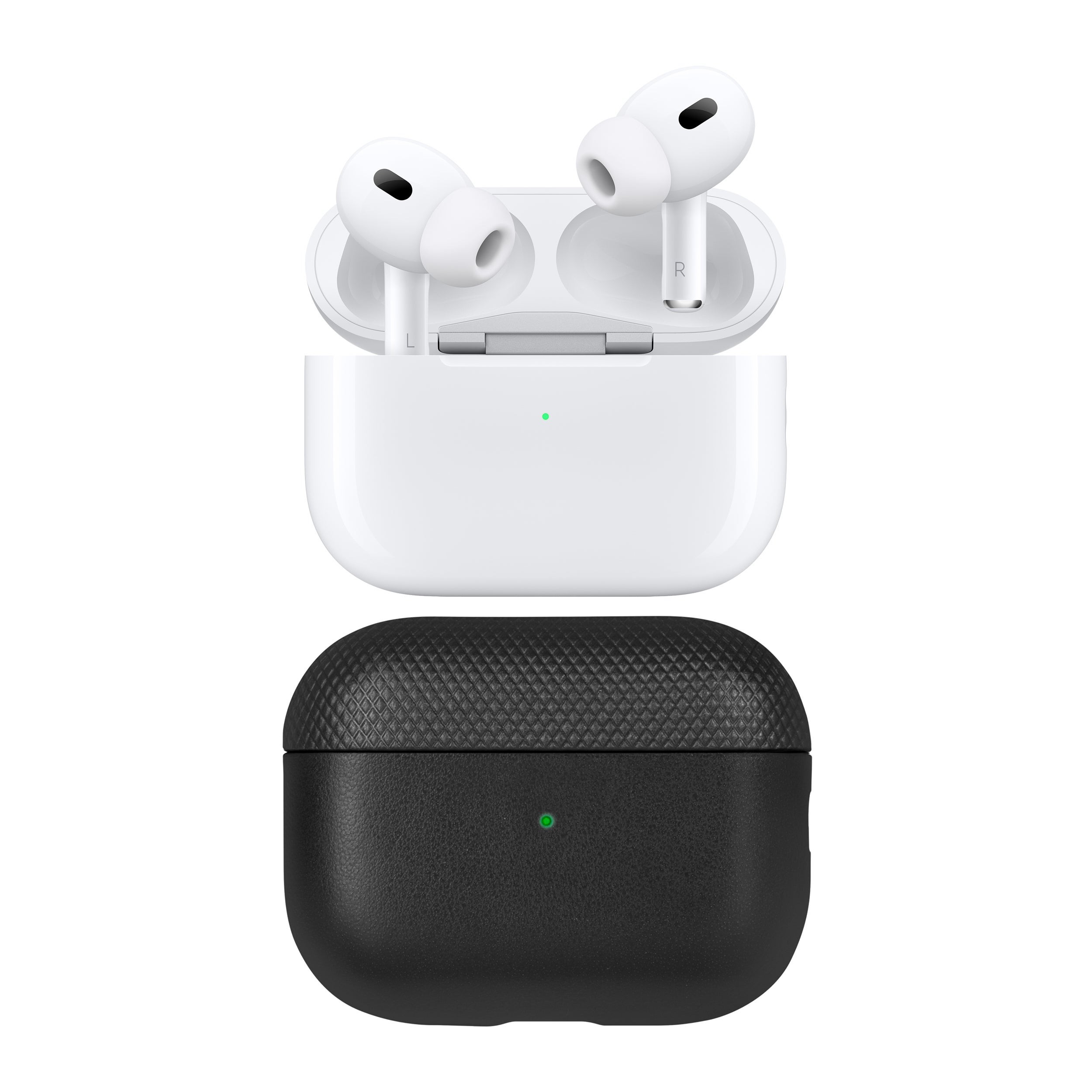 AirPods Pro 2nd Generation w/ Classic Leather Case Black