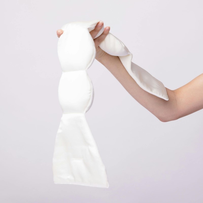 The Silk Weighted Blanket For Your Eyes - (Pearl)