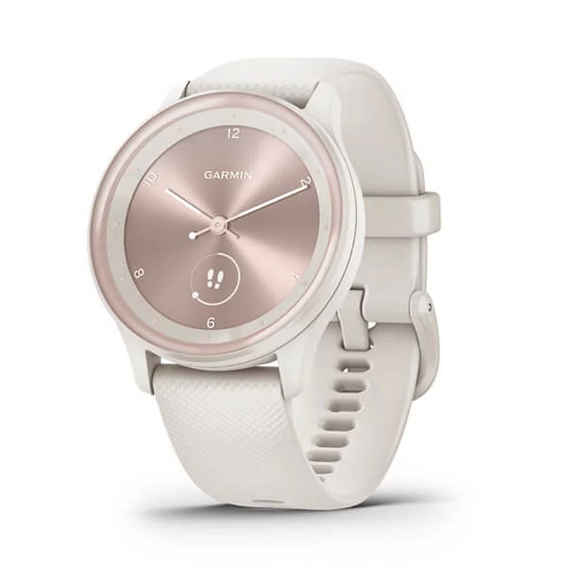 Vivomove Sport 40mm Smart Watch Ivory with Silicone Band