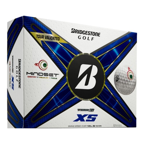 Bridgestone TOUR B XS MindSet Golf Balls White, 2024 White