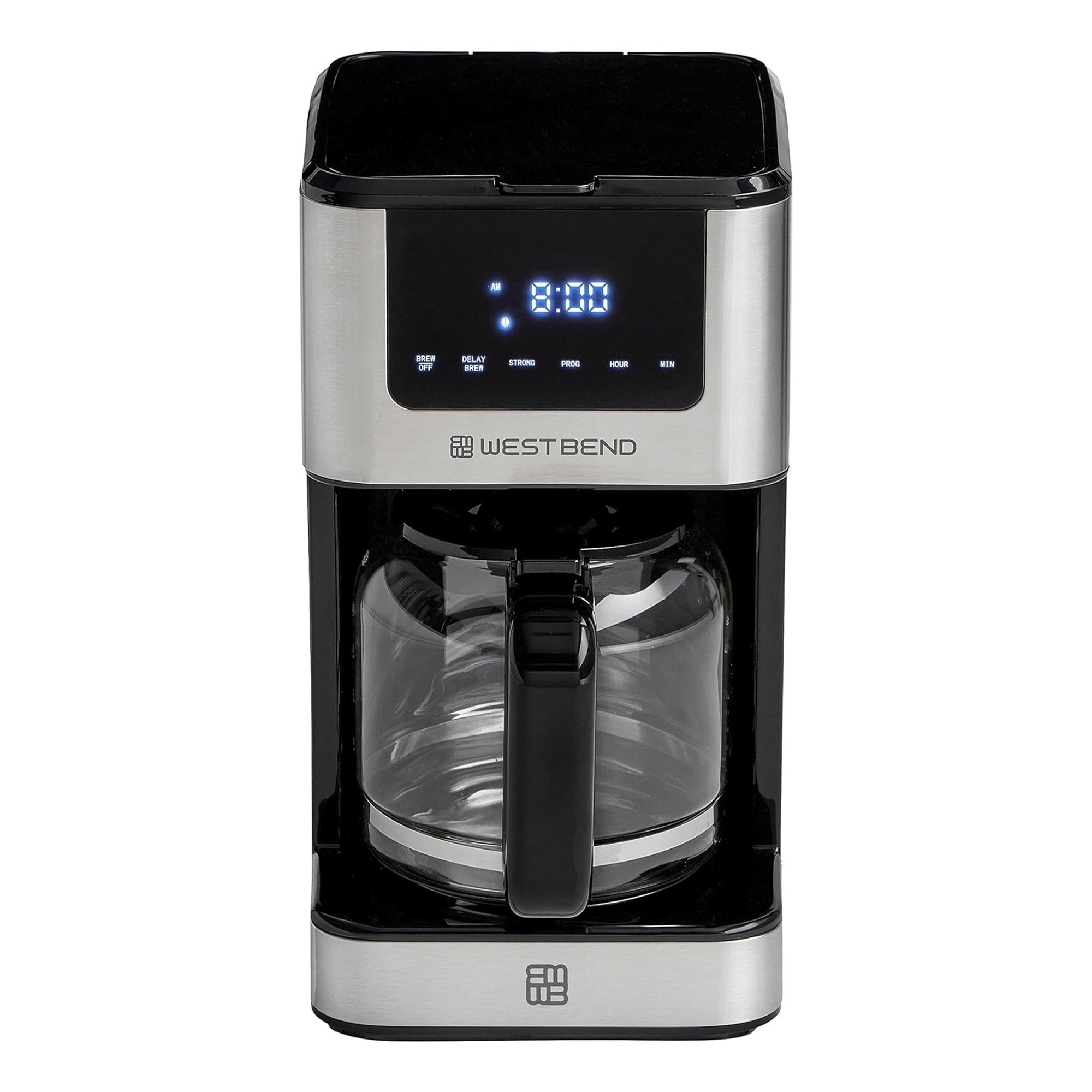 12 Cup Touchscreen Hot & Iced Coffeemaker Stainless Steel