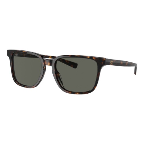 Costa Kailano Sunglasses Tortoise/Gray 580G, Size 53 frame