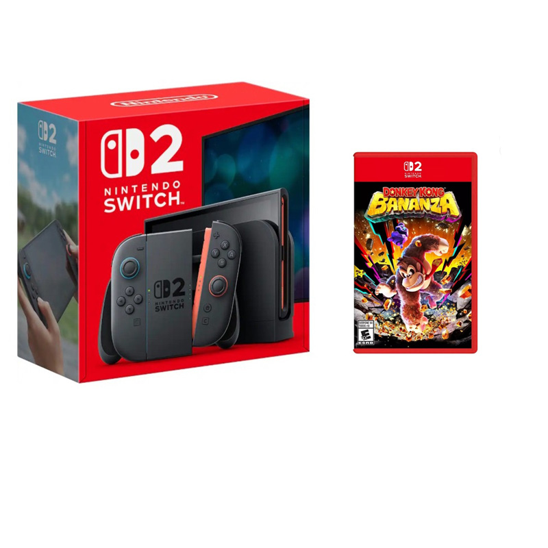 Switch 2 with Donkey Kong Bananza