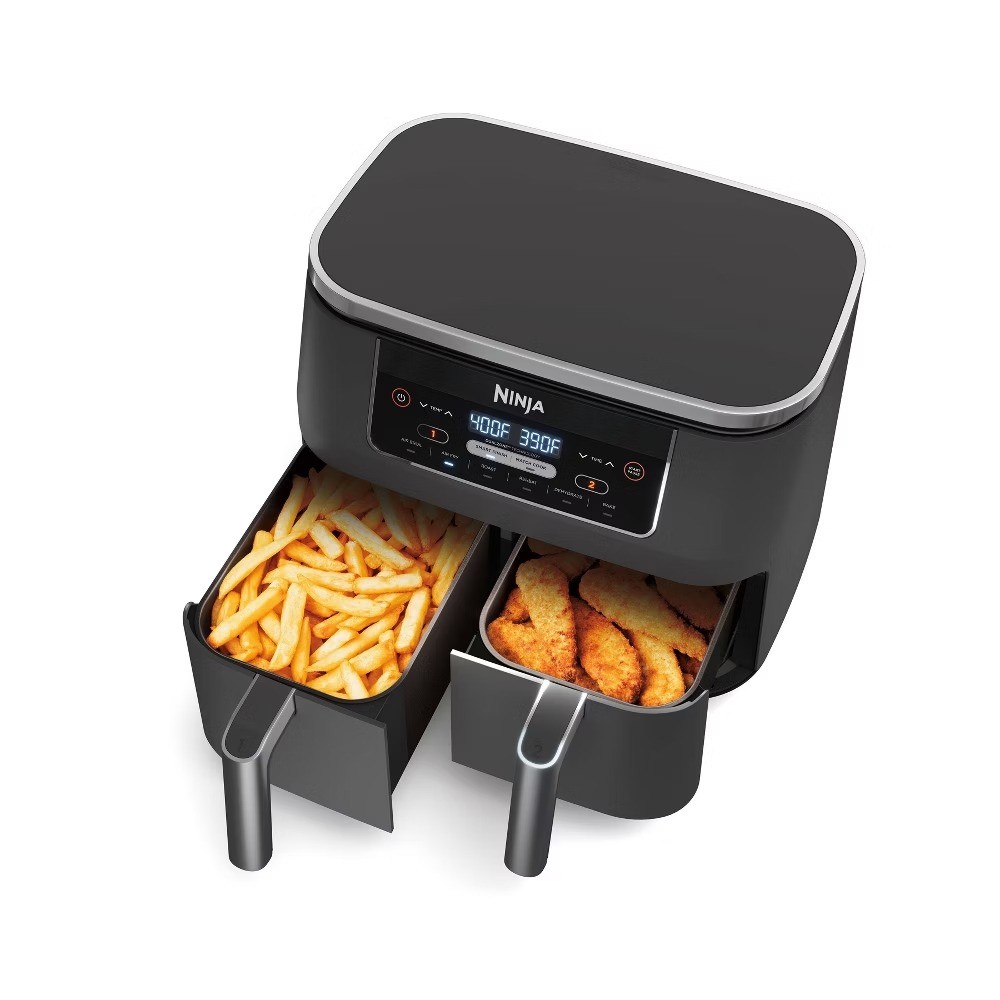 Foodi 6-in-1 8qt Two Basket Air Fryer w/ DualZone Technology