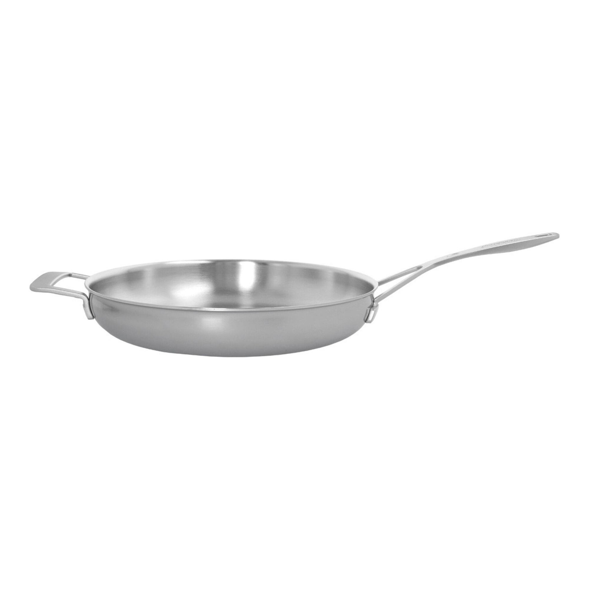 Industry 5-Ply 12.5" Stainless Steel Fry Pan w/ Helper Handle