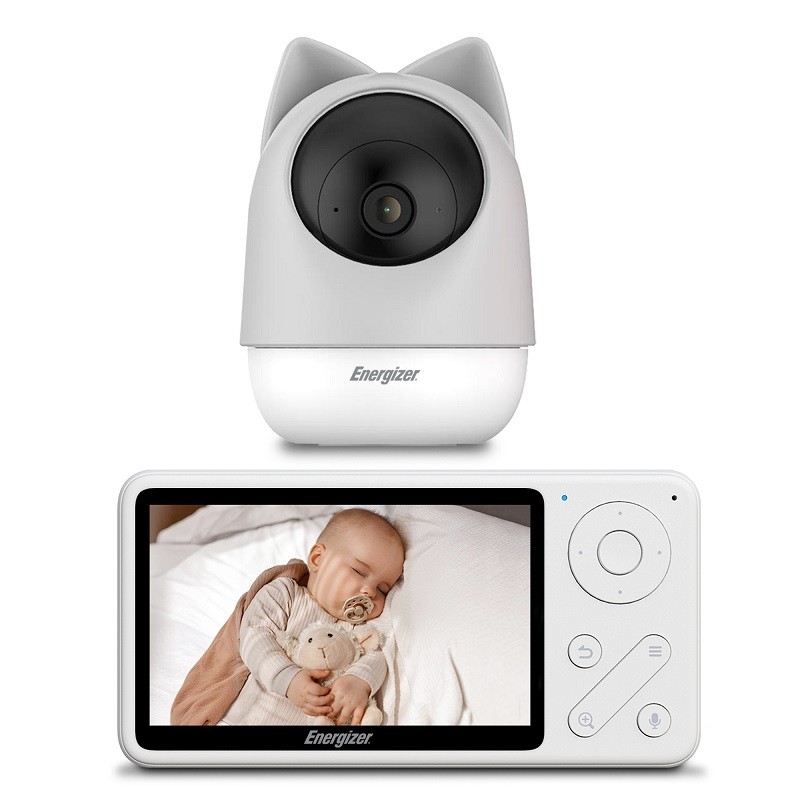 2K Wi-Fi Baby Monitor with 4.3 Inch LCD Monitor 2-Way Intercom