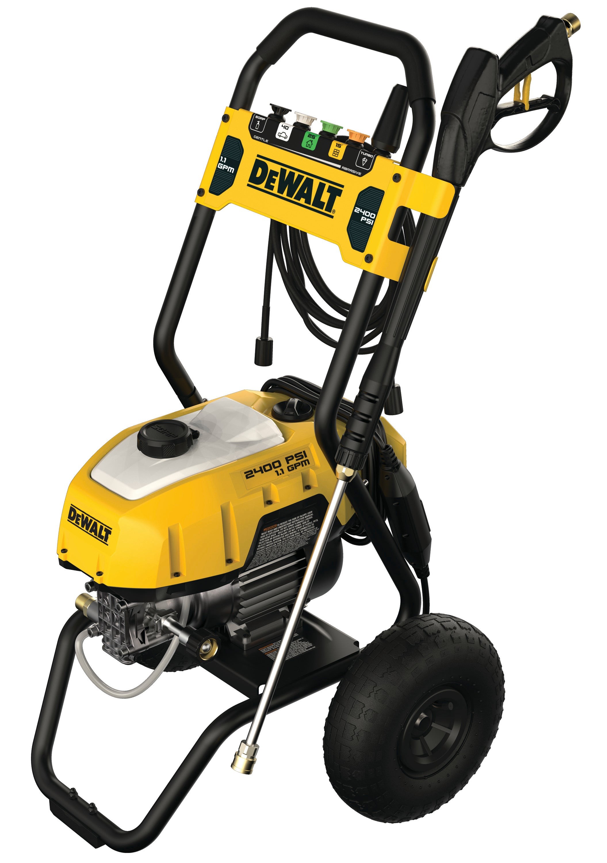 2400 PSI 13 Amp Cold Water Pressure Washer