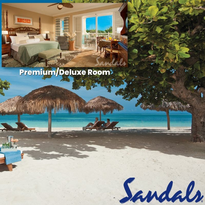 Choice of 11 Resorts in the Caribbean 5 Night Stay Premium/Deluxe Room