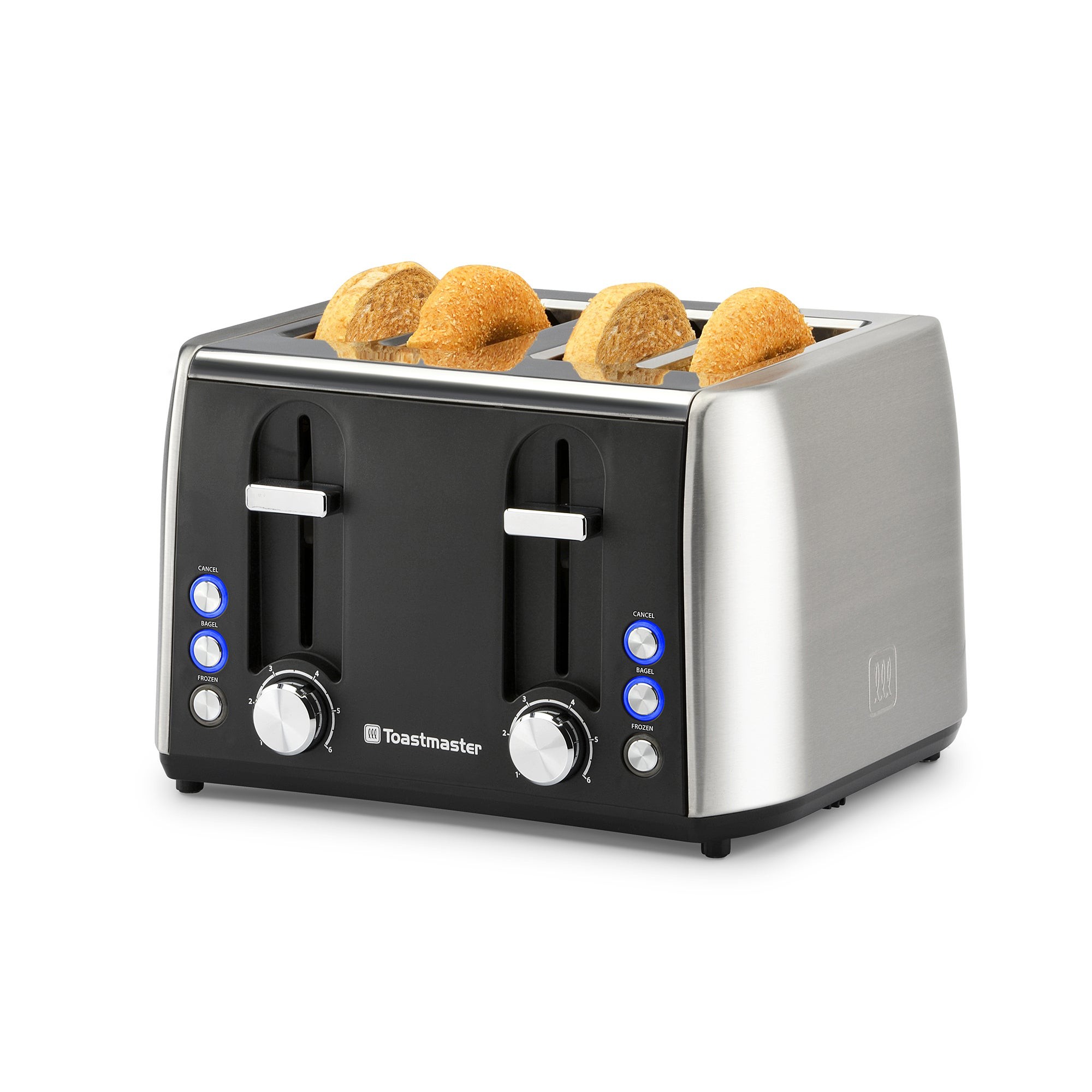 4 Slice Fast Stainless Steel Toaster