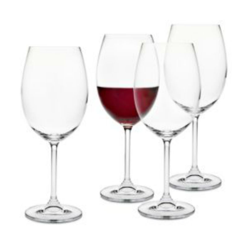 Red Wine Glasses Set - (4 Pieces)