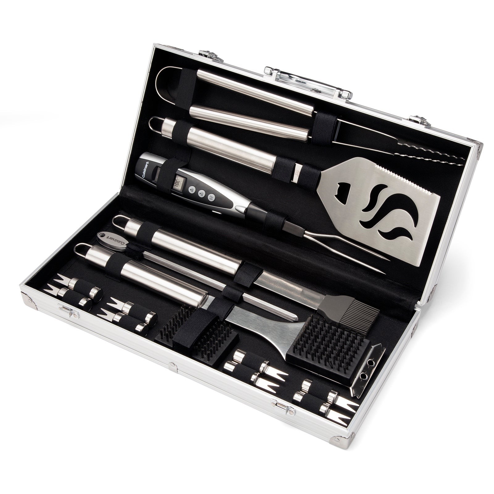20pc Deluxe Stainless Steel Grill Set