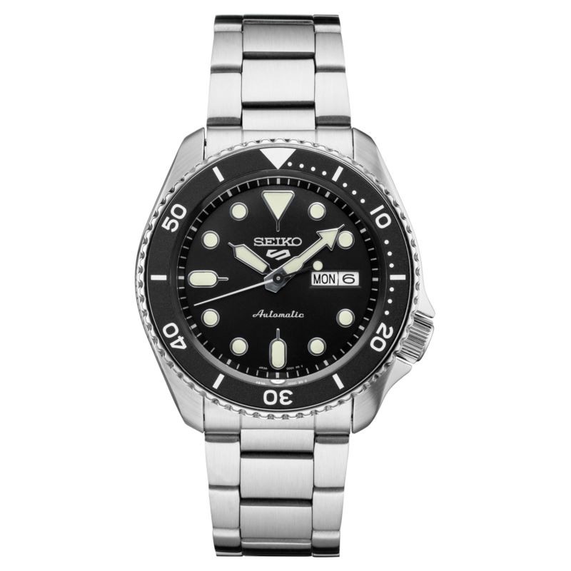 Mens 5 Sport Watch - Black Dial