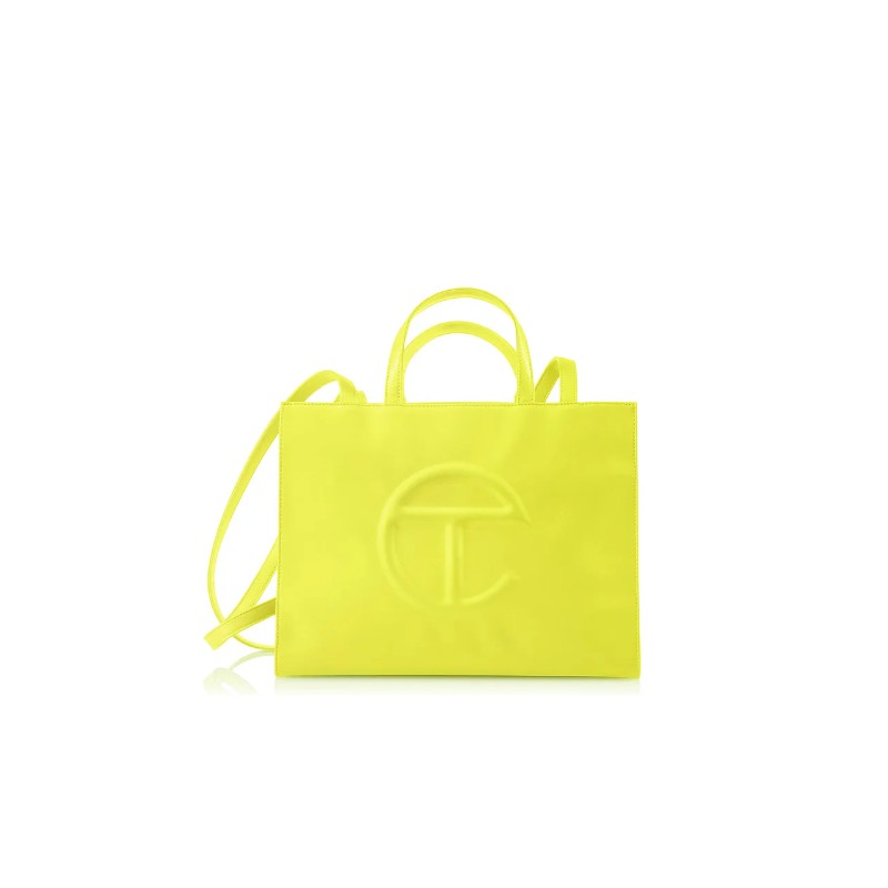 Medium TC Shopping Bag Highlighter - Yellow