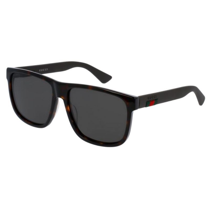 Mens Square Frame Sunglasses - (Black)