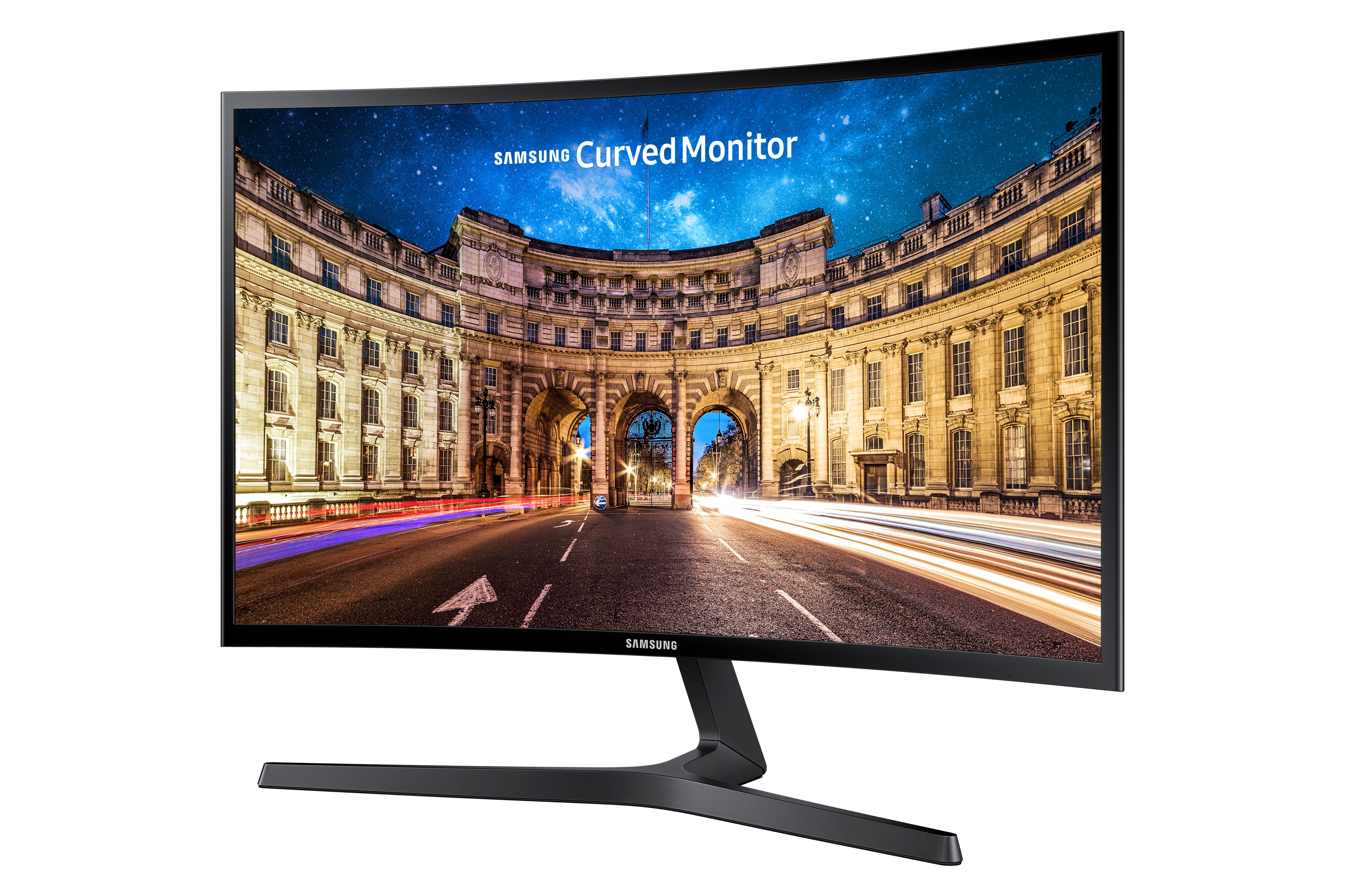 27" Curved LED Monitor Glossy Black