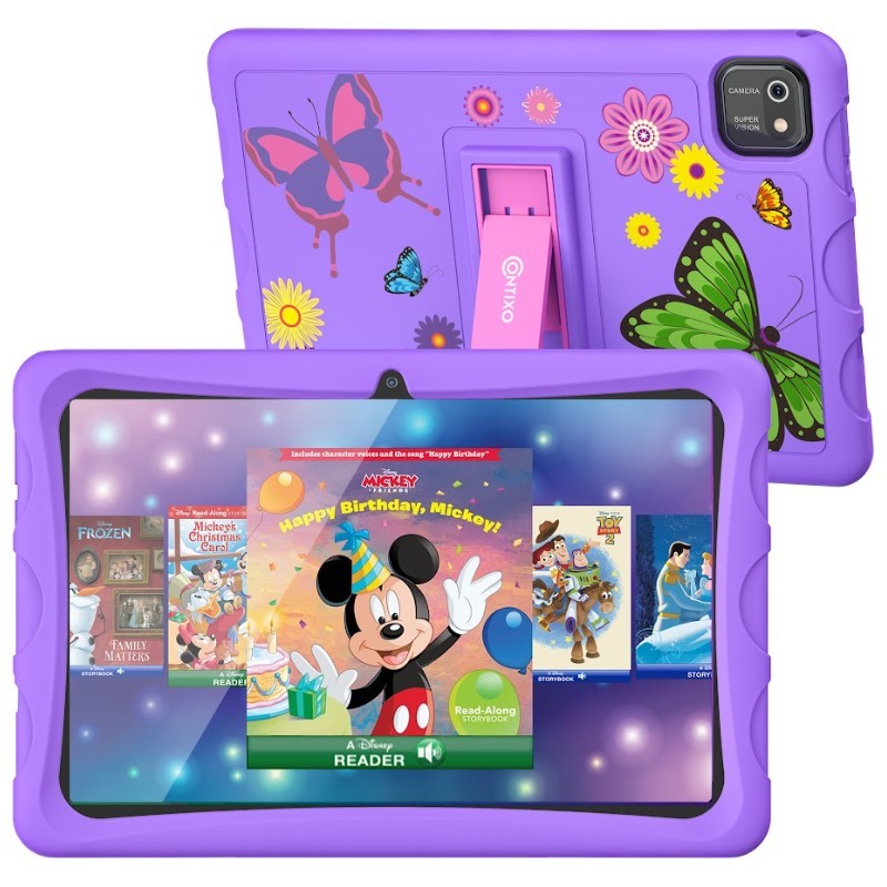 10 Inch 32GB Android Kids Tablet with E-Books - (Purple)