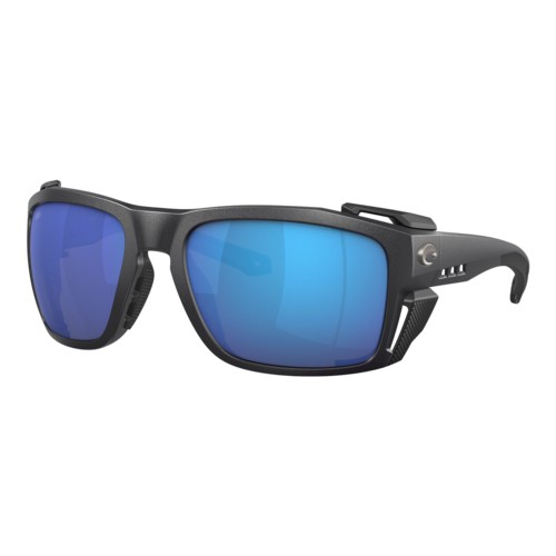 Costa King Tide 8 Sunglasses Black Pearl/Blue Mirror 580G, Size 60 frame