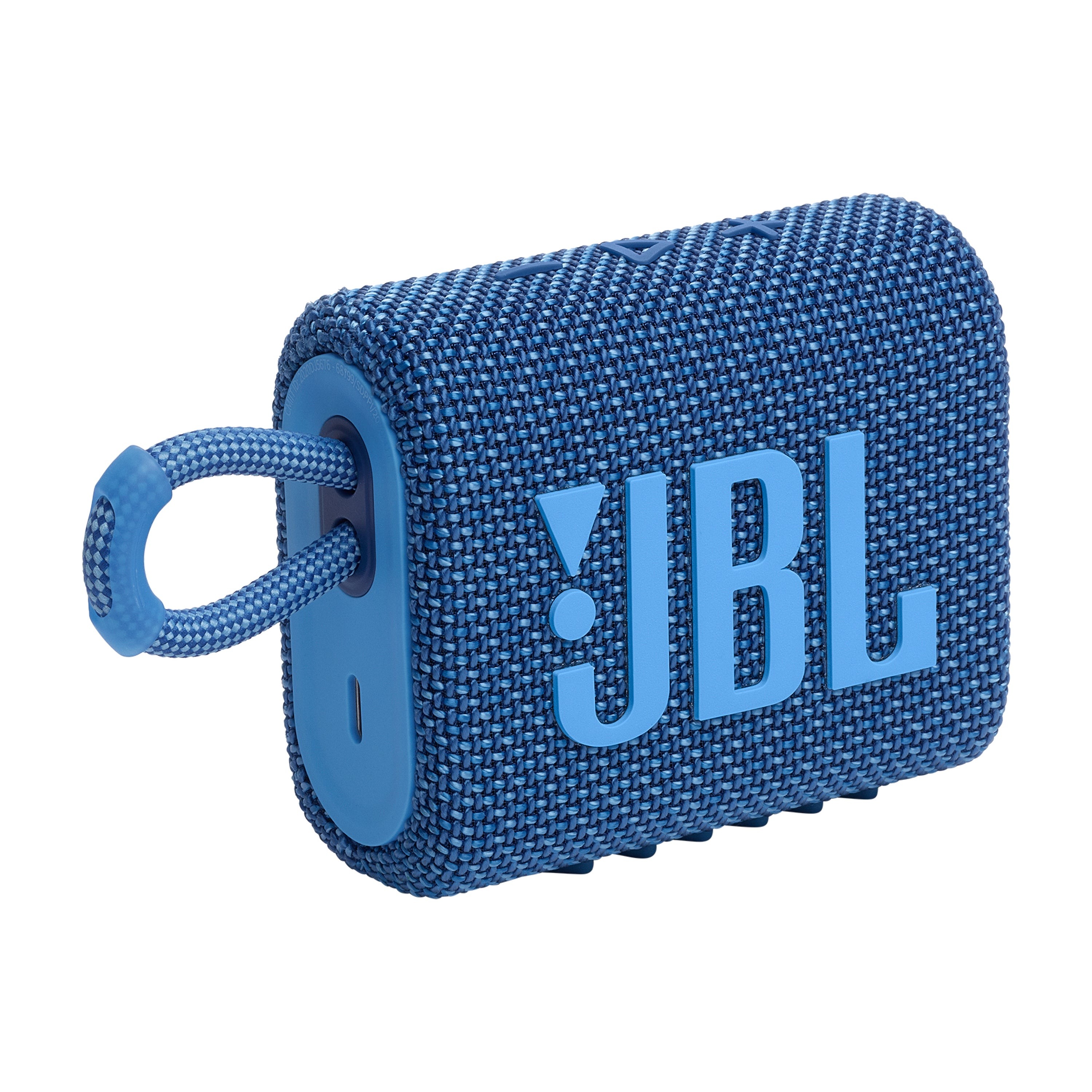 Go 3 Eco Ultra-Portable Waterproof Bluetooth Speaker Blue