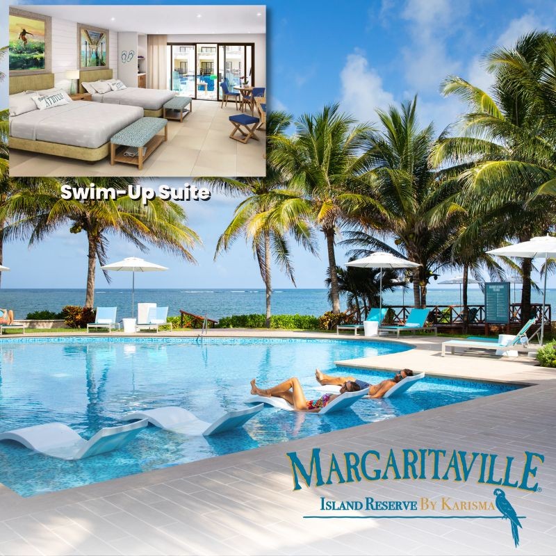 Choice of 2 Resorts - Riviera Cancun or Riviera Maya, Mexico 4 Night Stay Swim Up Junior Suite