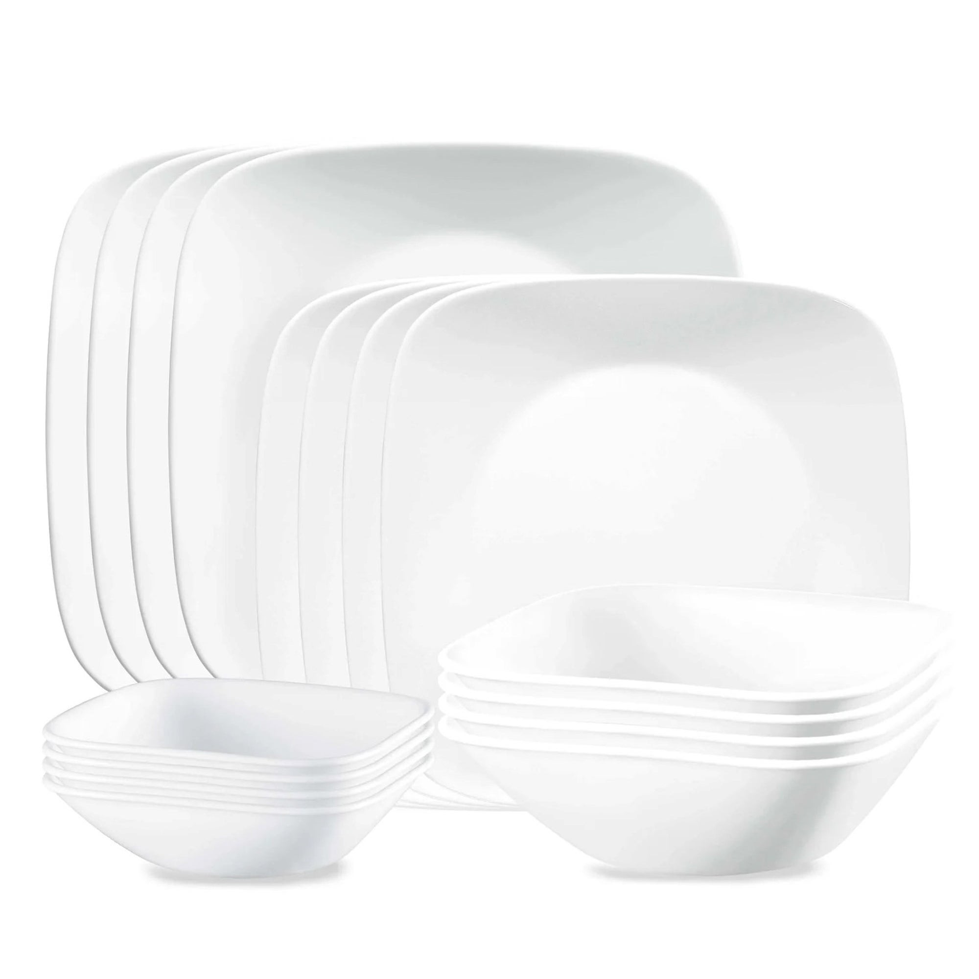 Vivid White 16pc Dinnerware Set