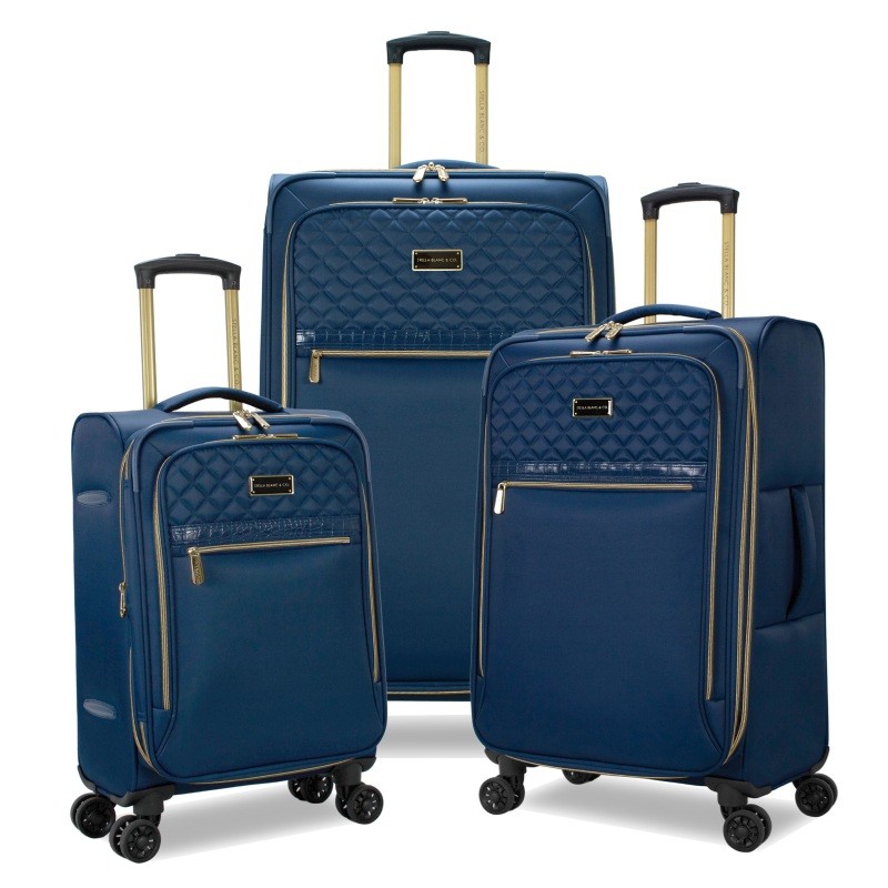 Cleo 3-Piece Softside Expandable Spinner Luggage Set
