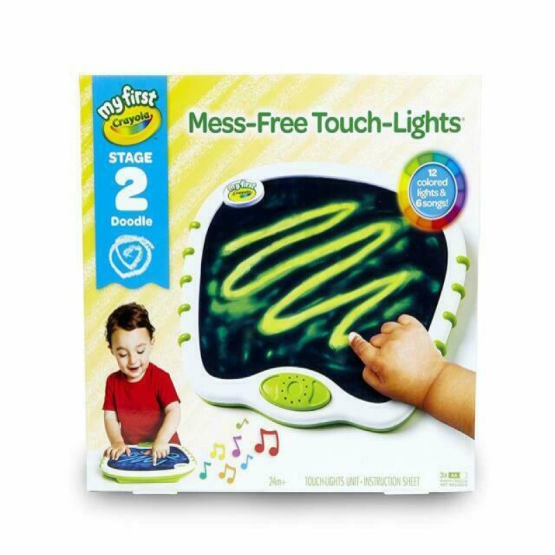 Mess Free Crayola Touch Lites Musical Doodle Board