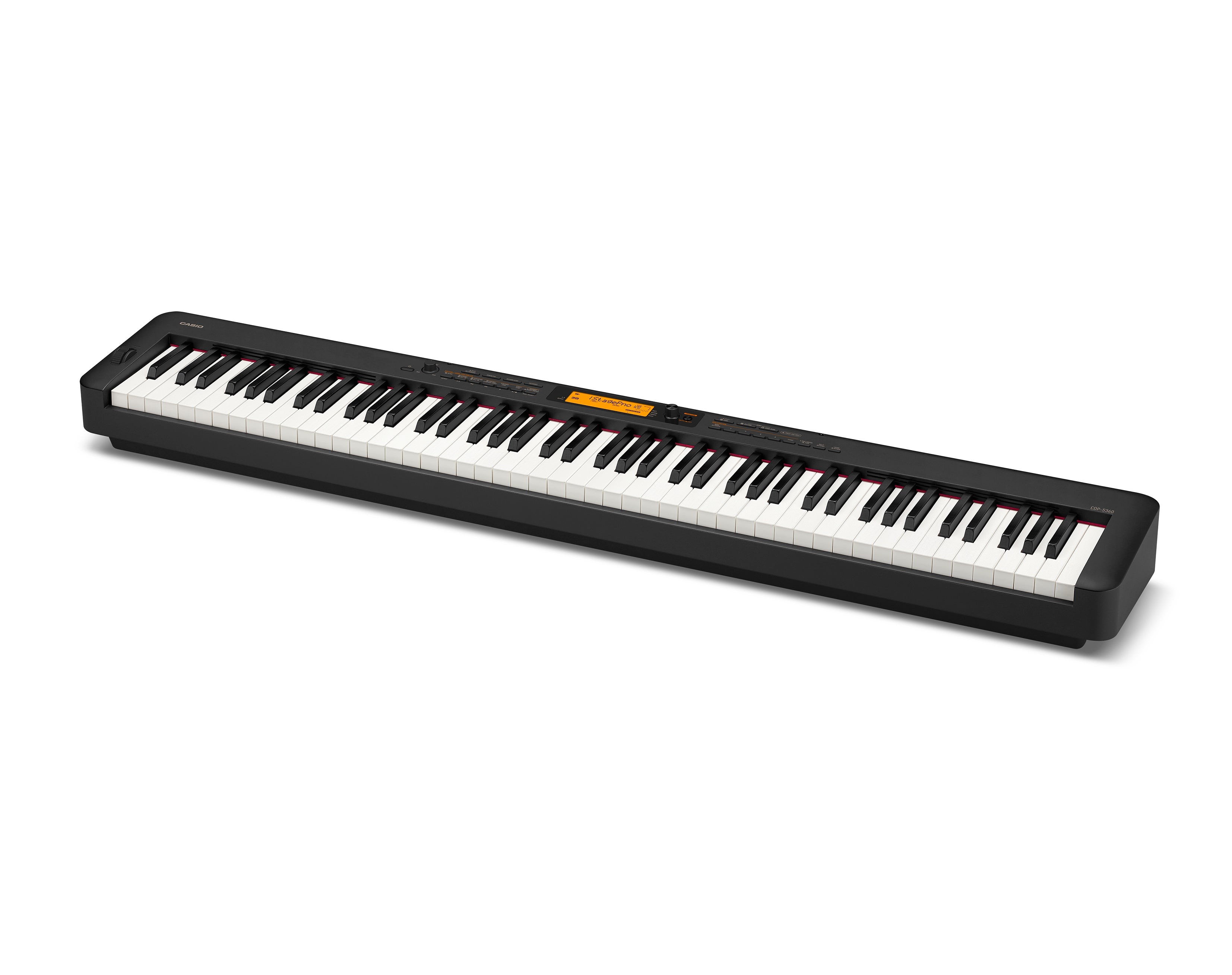 88 Key Compact Digital Piano S360 w/ 700 Tones Black