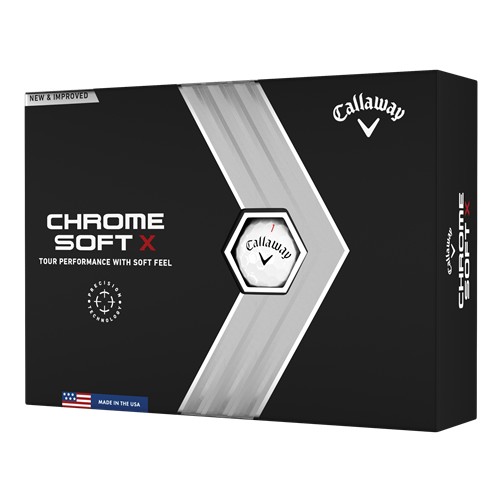Callaway Chrome Soft X 22 Golf Balls White