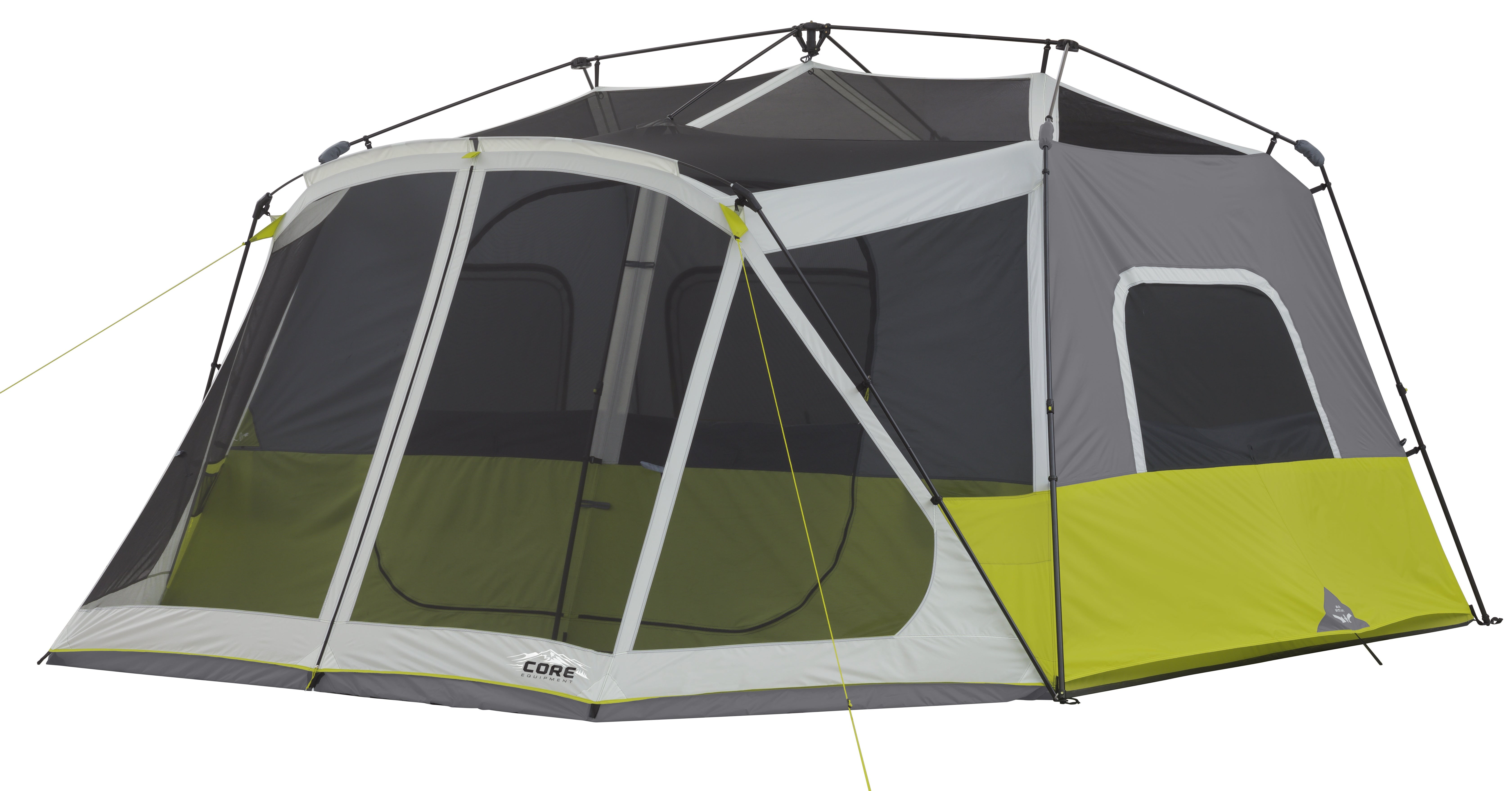 10 Person Instant Cabin Tent w/ Screen Room - 14ft x 10ft
