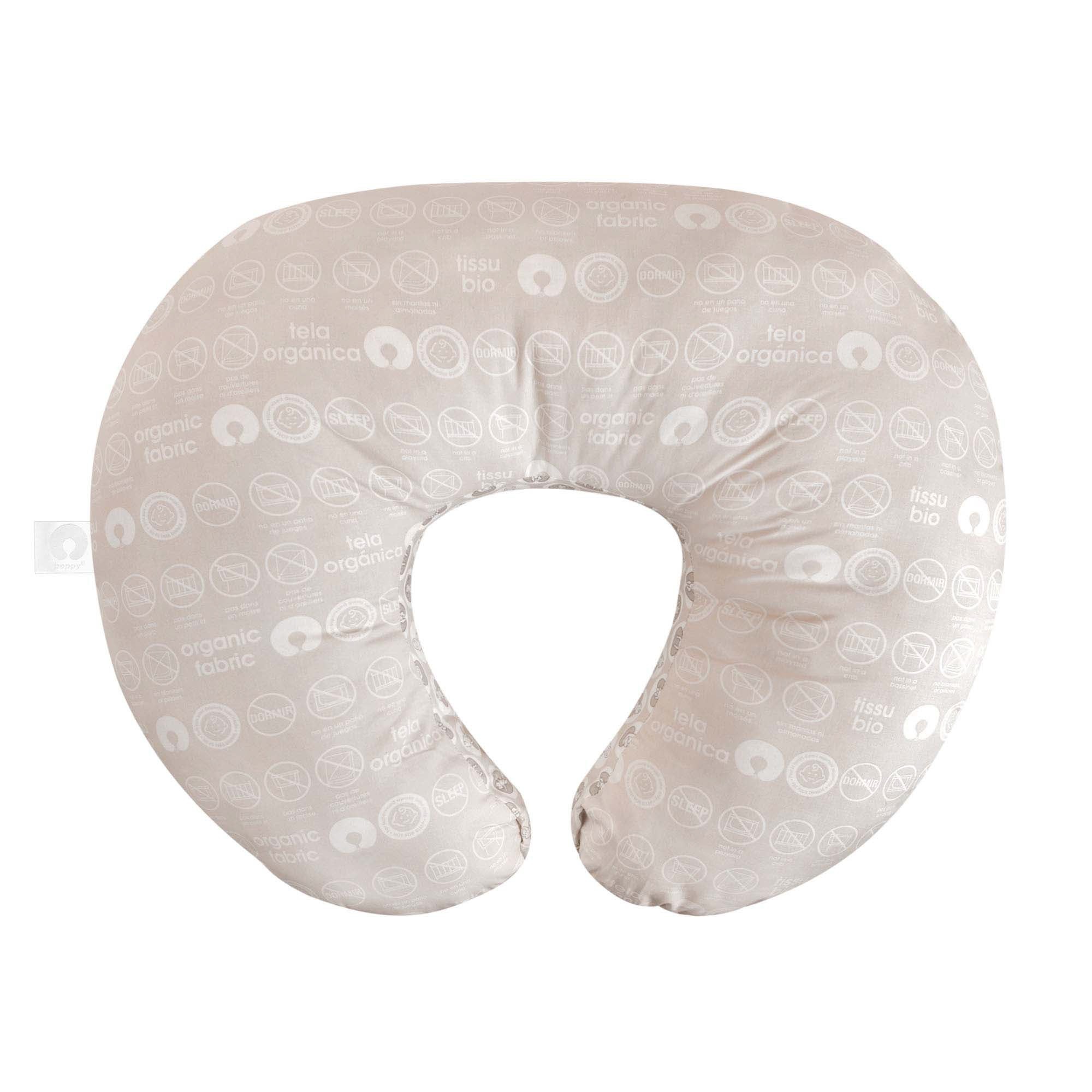 Boppy Organic Bare Naked Original Support Nursing Pillow