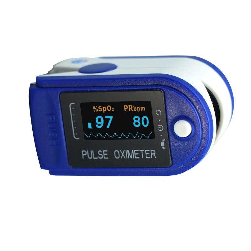 Fingertip Pulse Oximeter - (Blue)