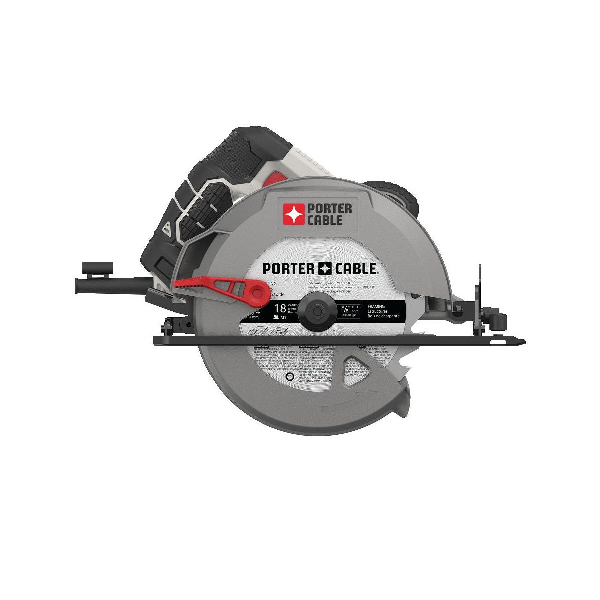 15 Amp 7-1/4" Steel Shoe Circular Saw