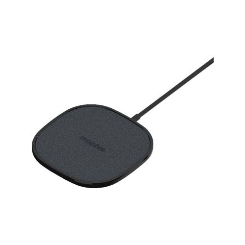 mophie 15W Wireless Charging Pad - Black Fabric